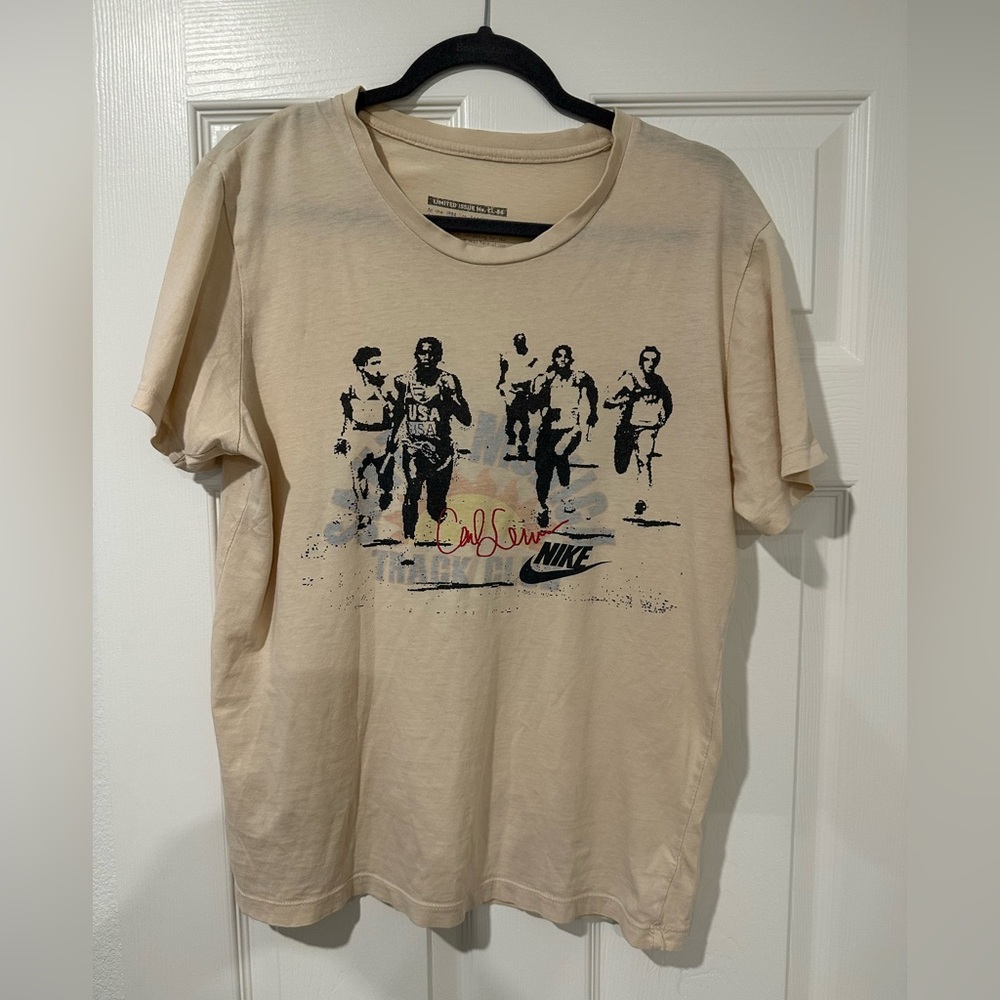 🔥🔥 NIKE Santa Monica Track Club T-Shirt Carl Lewis Limited Edition! Size L 🔥🔥